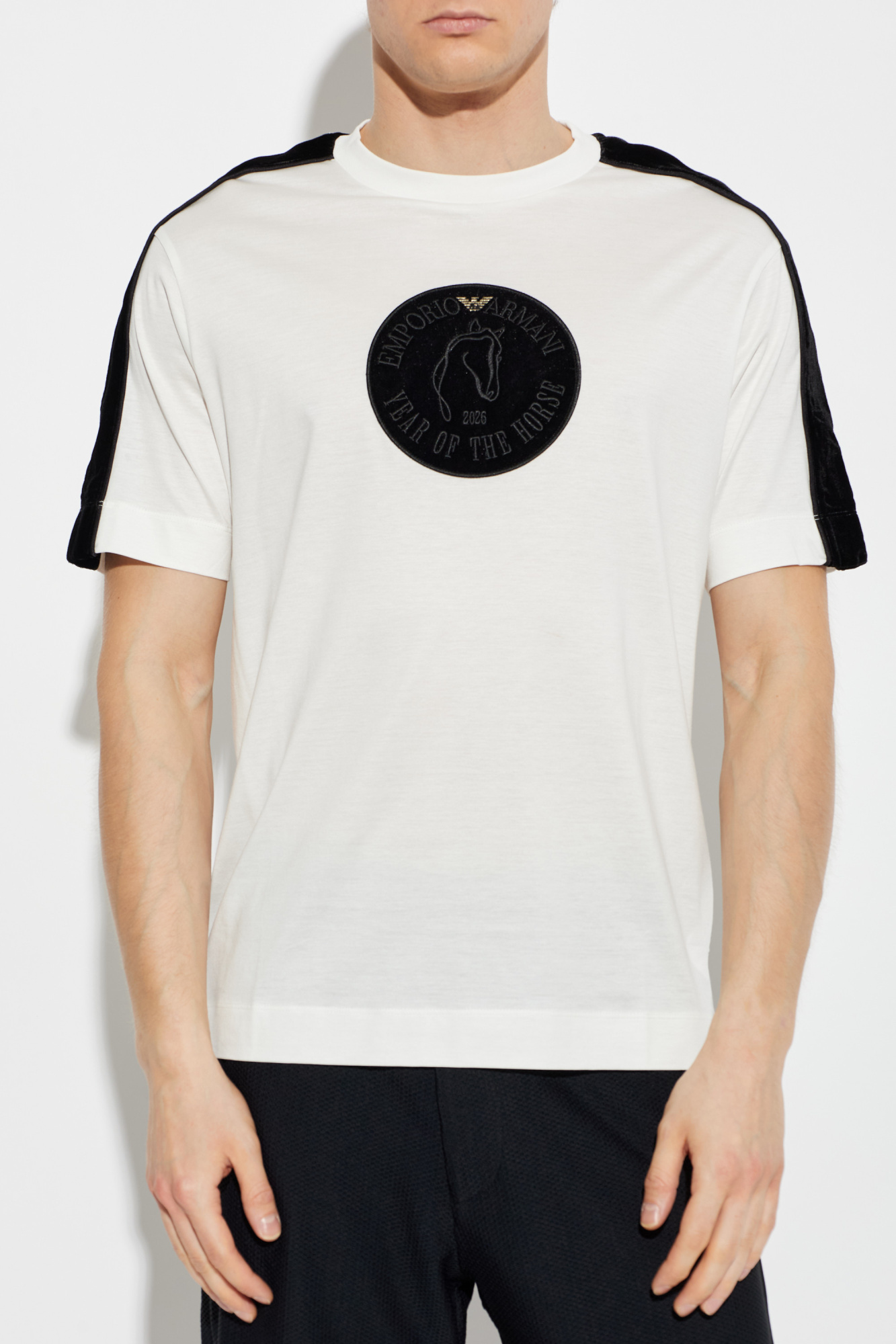 Emporio Armani T-shirt with patch | Men's | Vitkac